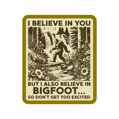 Bigfoot Vinyl Sticker