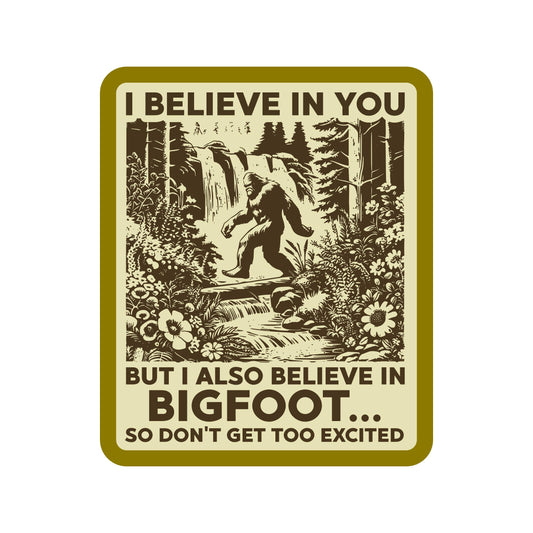 Bigfoot Vinyl Sticker