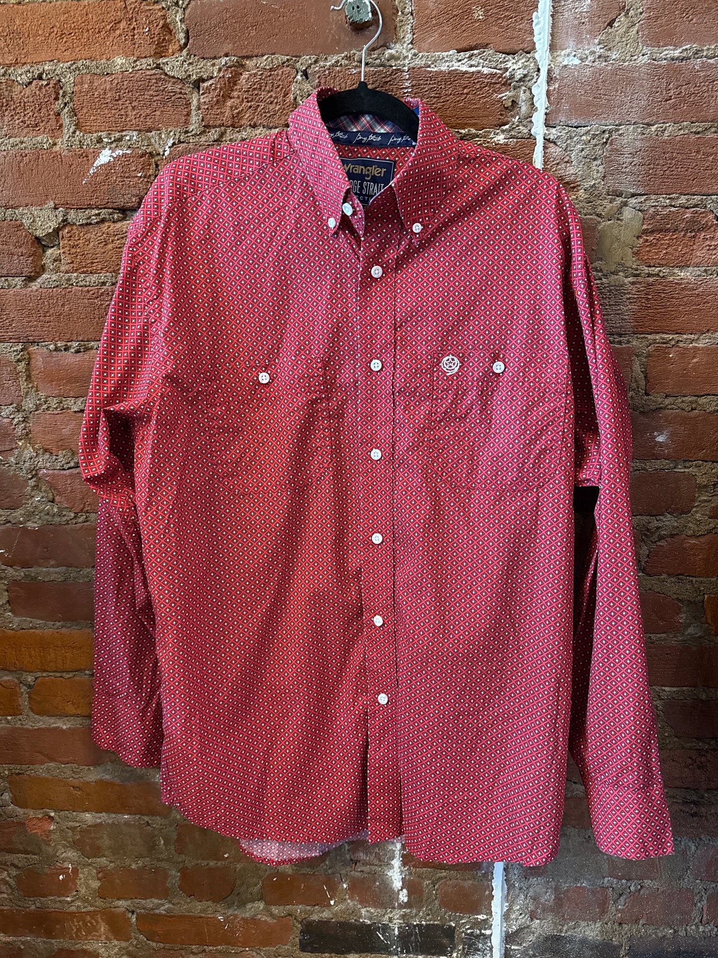 Wangler x George Straight LS Button Up