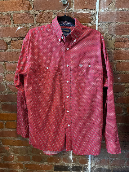 Wangler x George Straight LS Button Up
