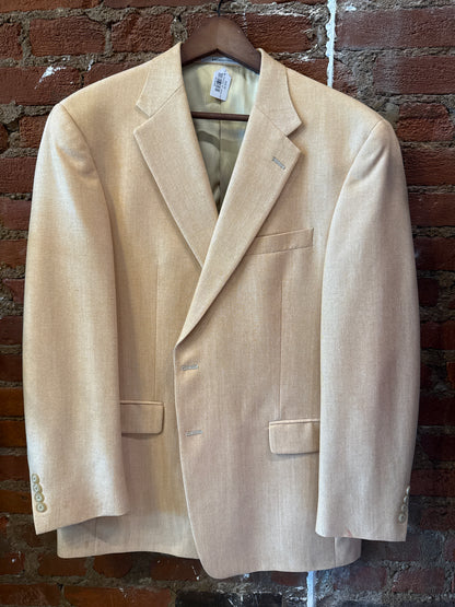 Hickey Freeman Tan Jacket 44R