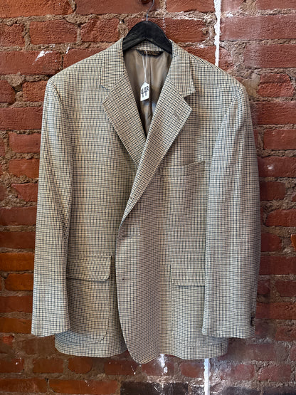 Huntington Green Houndstooth Jacket 44R