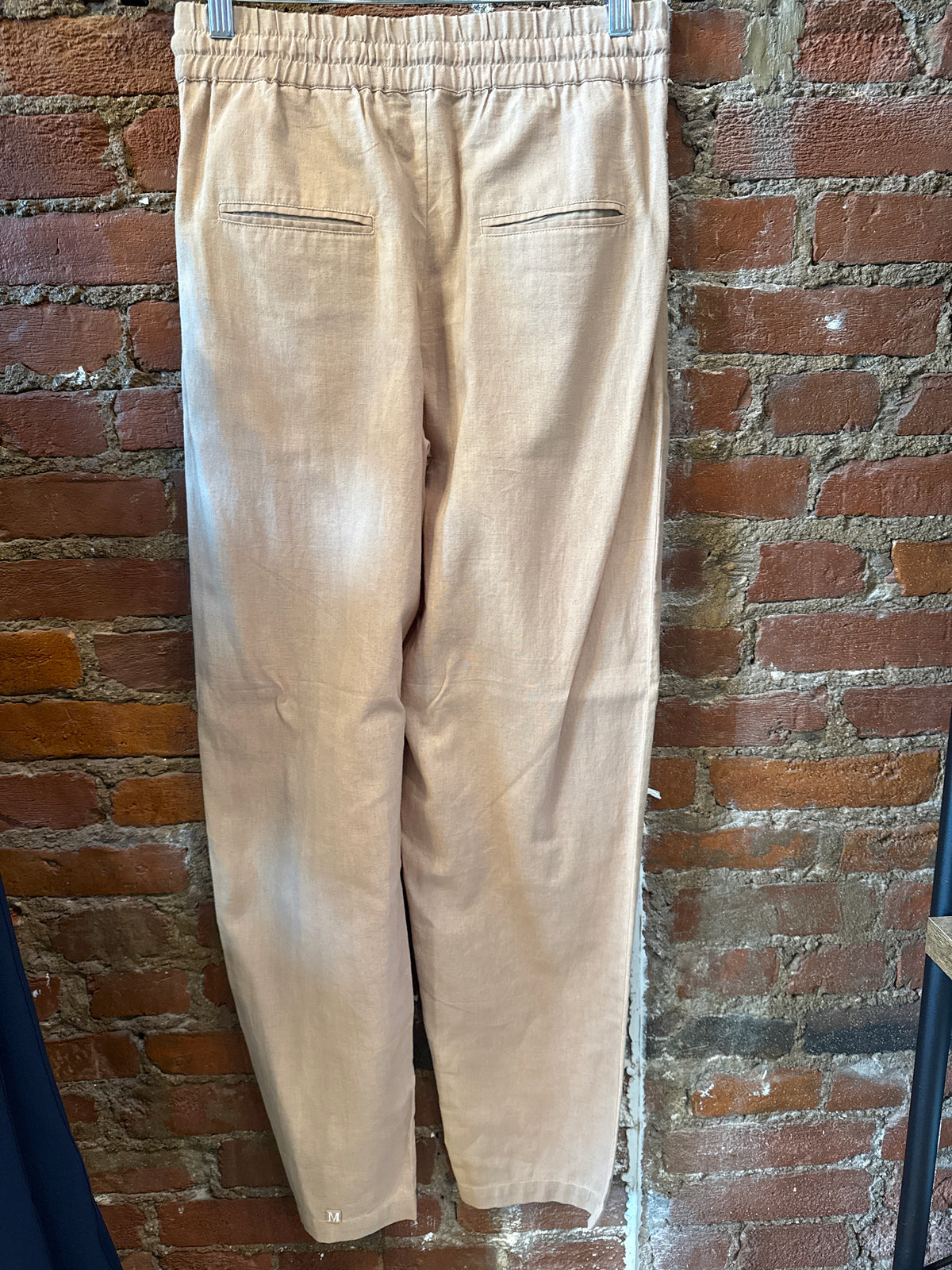 Sand Linen Trouser