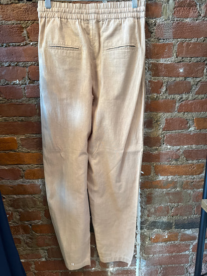 Sand Linen Trouser