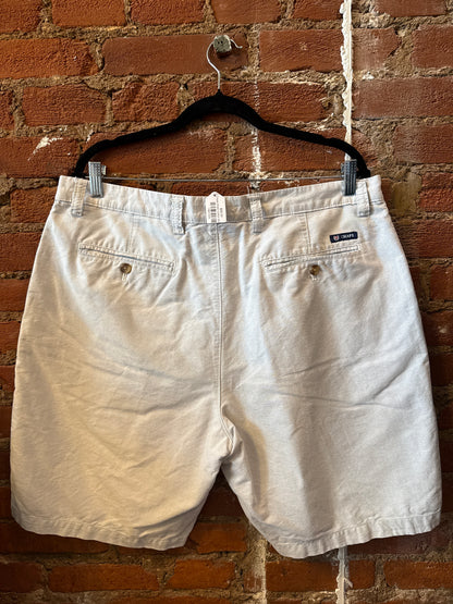 Chaps Khaki Cotton Shorts 38