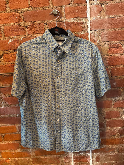 ROWM Green Coconut Button Up
