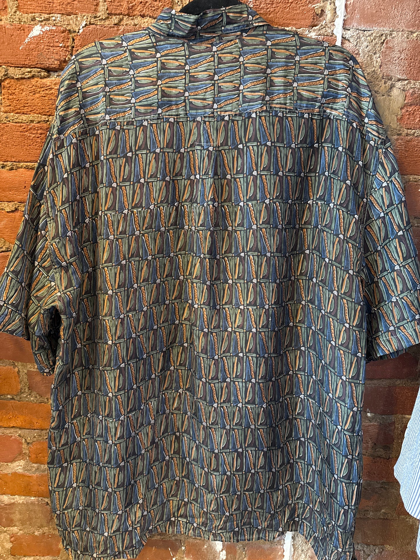 Bogari Silk Pattern Shirt