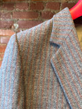 Four Forty Grey Striped Jacket 40R