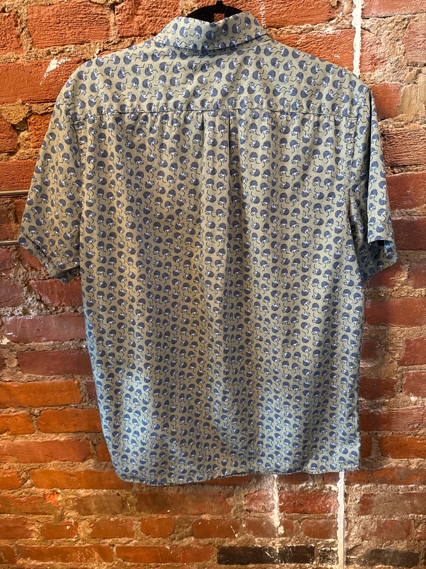 ROWM Green Coconut Button Up