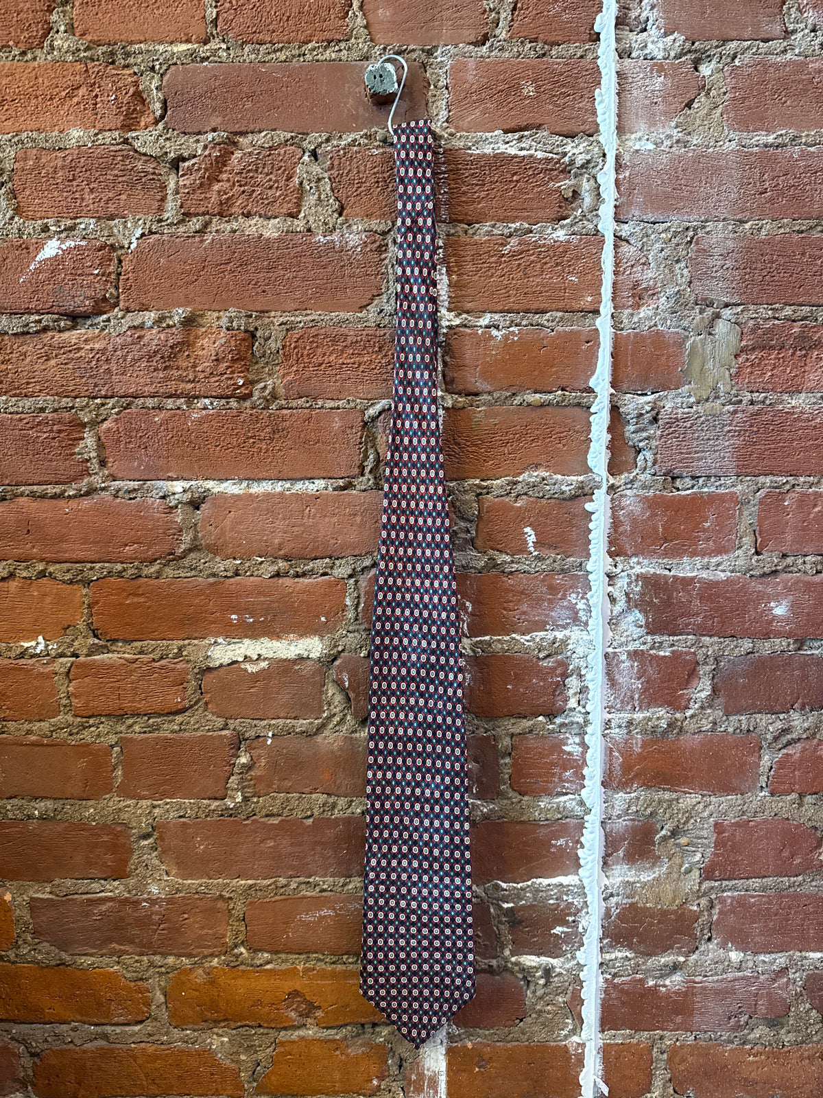 Emoda Red/Green/Gold Silk Tie