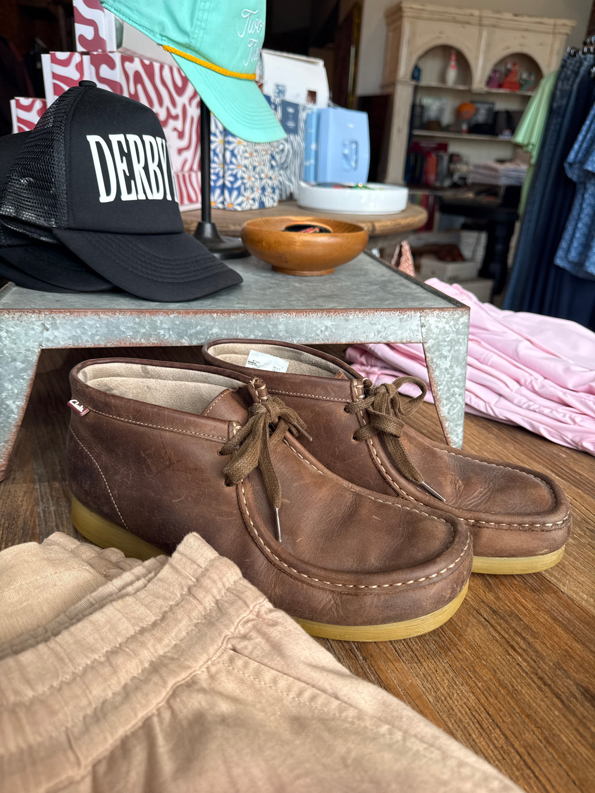 Clarks Wallabee - Dark Brown 10