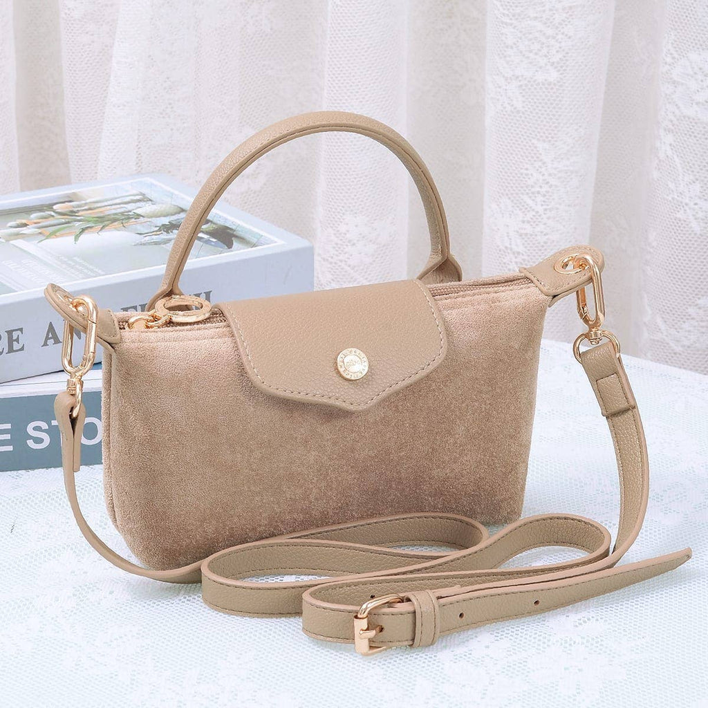 Penny Suede Mini Crossbody Bag