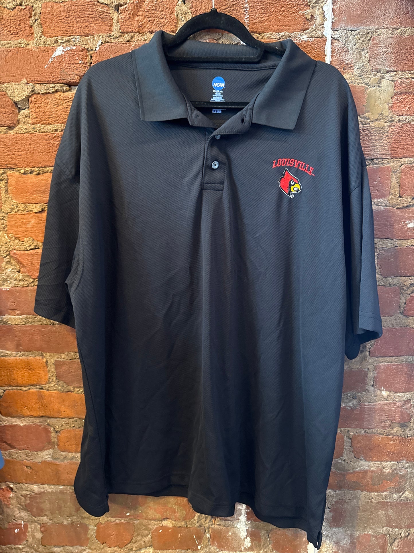 Louisville Cards Black Polo