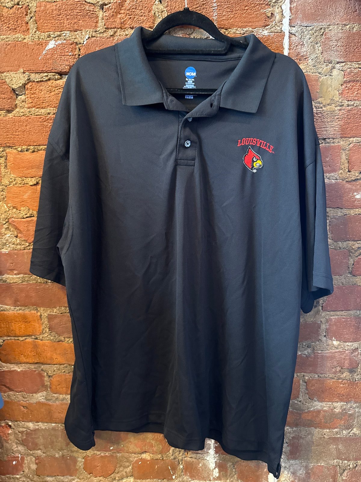 Louisville Cards Black Polo