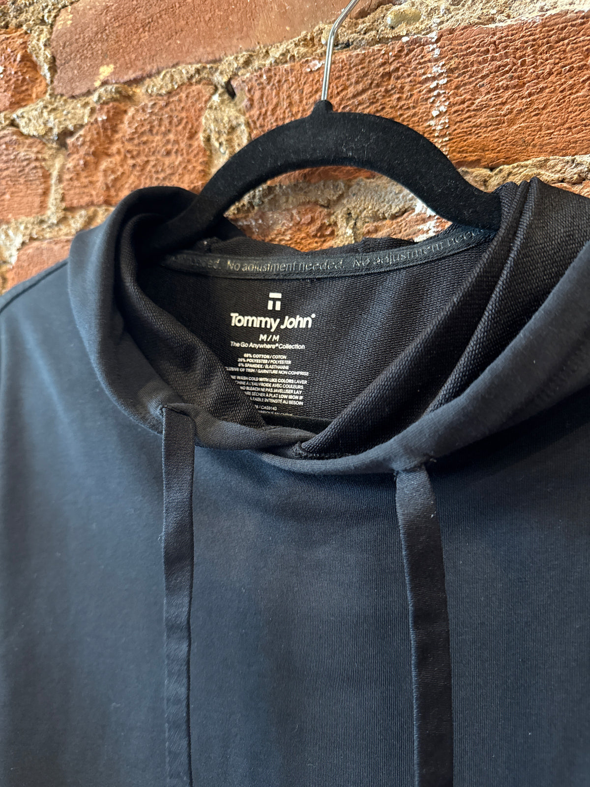 Tommy John Black Hoodie
