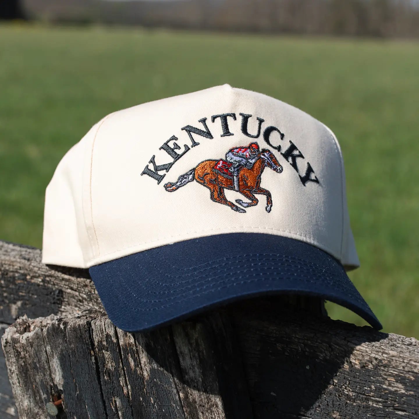 Navy Kentucky Hat