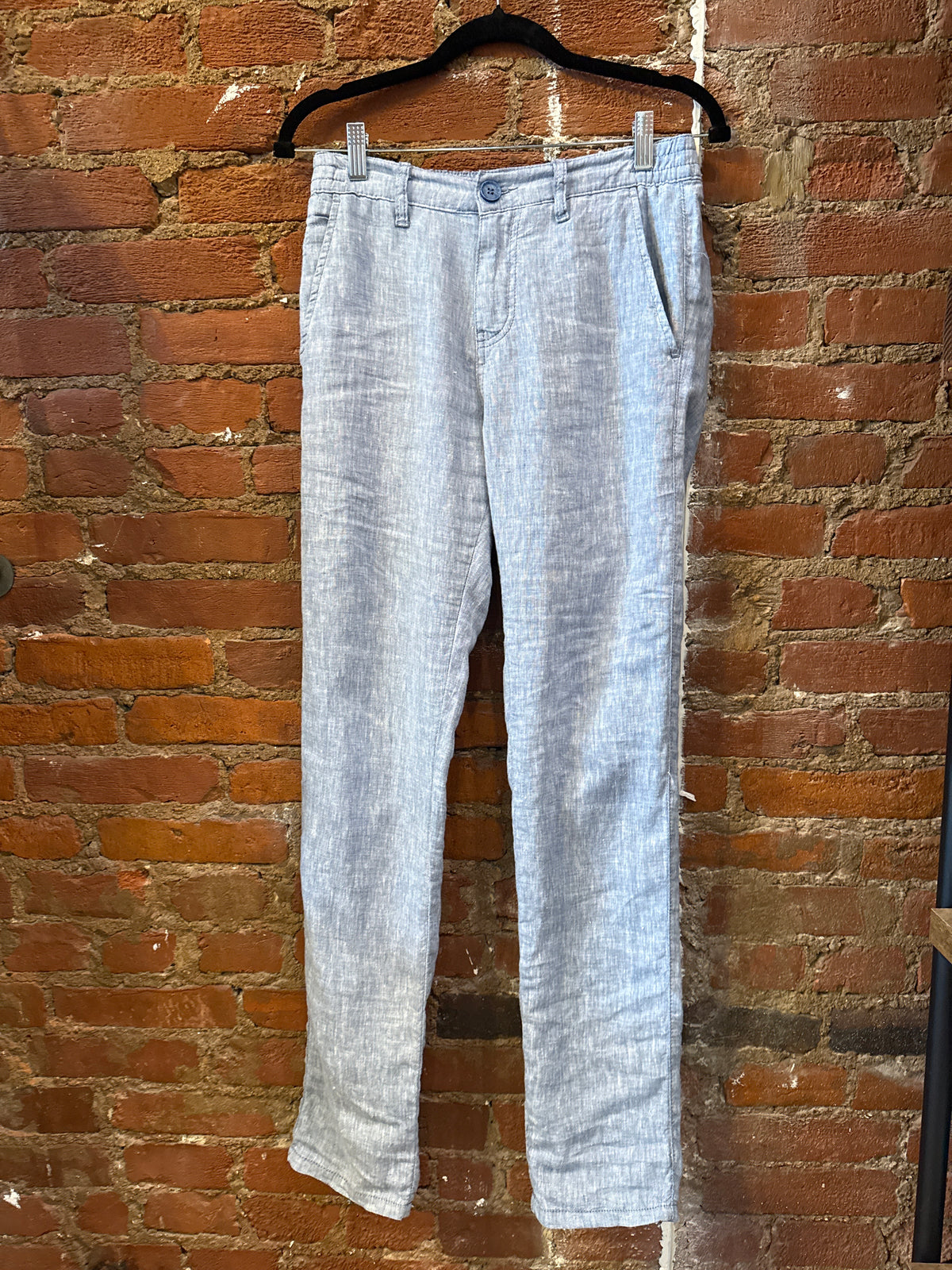 Linen Slim Fit Pants