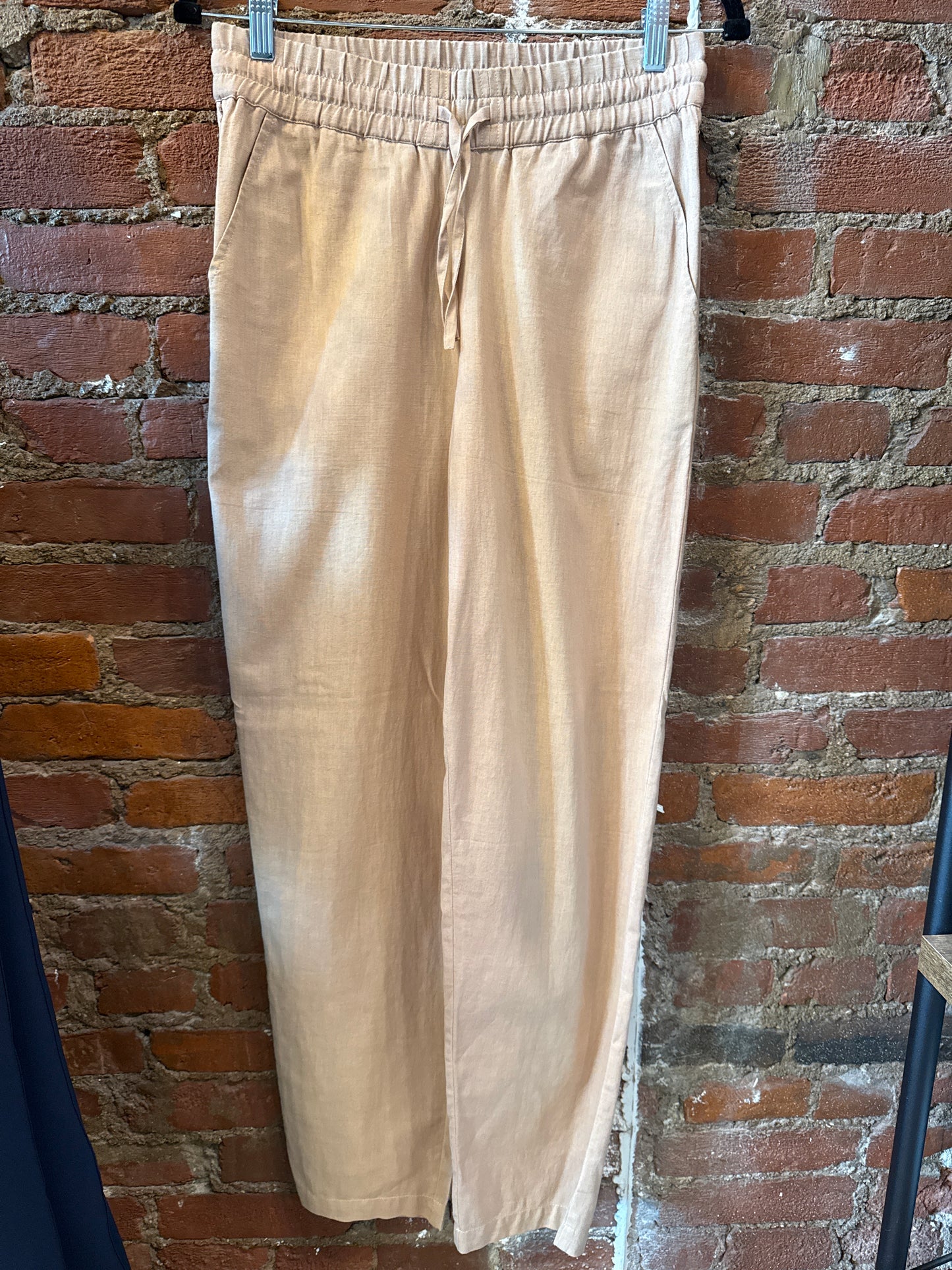 Sand Linen Trouser