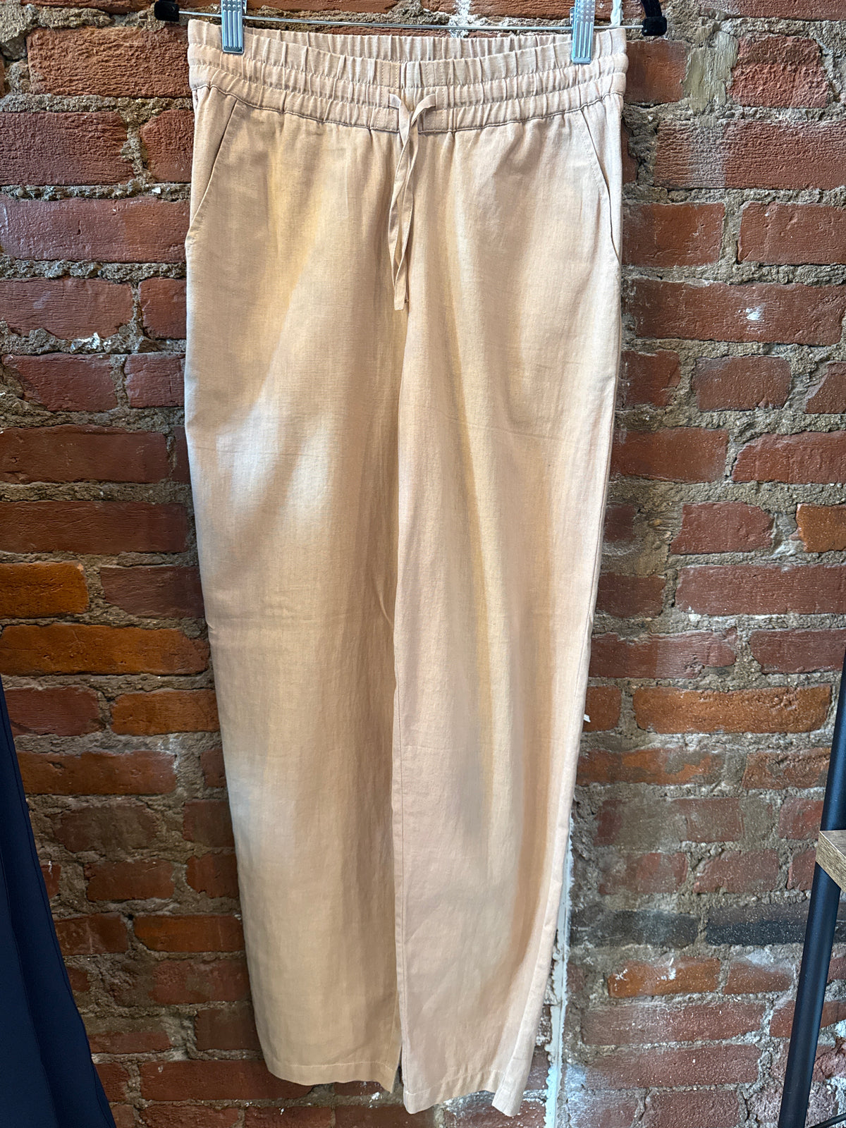 Sand Linen Trouser