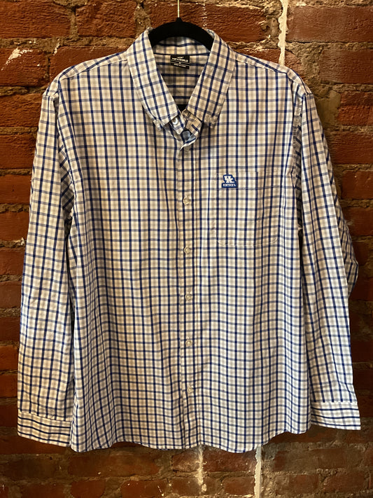 UK Plaid Button Up