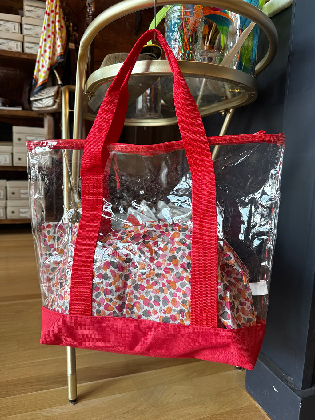 Clear Tote Bag