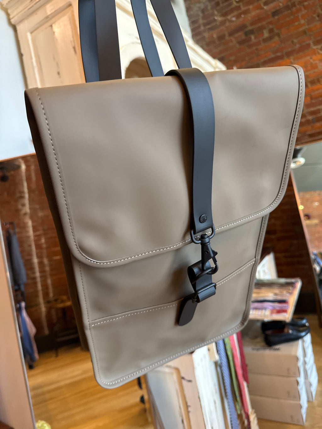 RAINS Backpack Mini - Wood