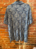 Eddie Bauer Navy Pattern Polo