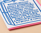 Birthday Greeting Card