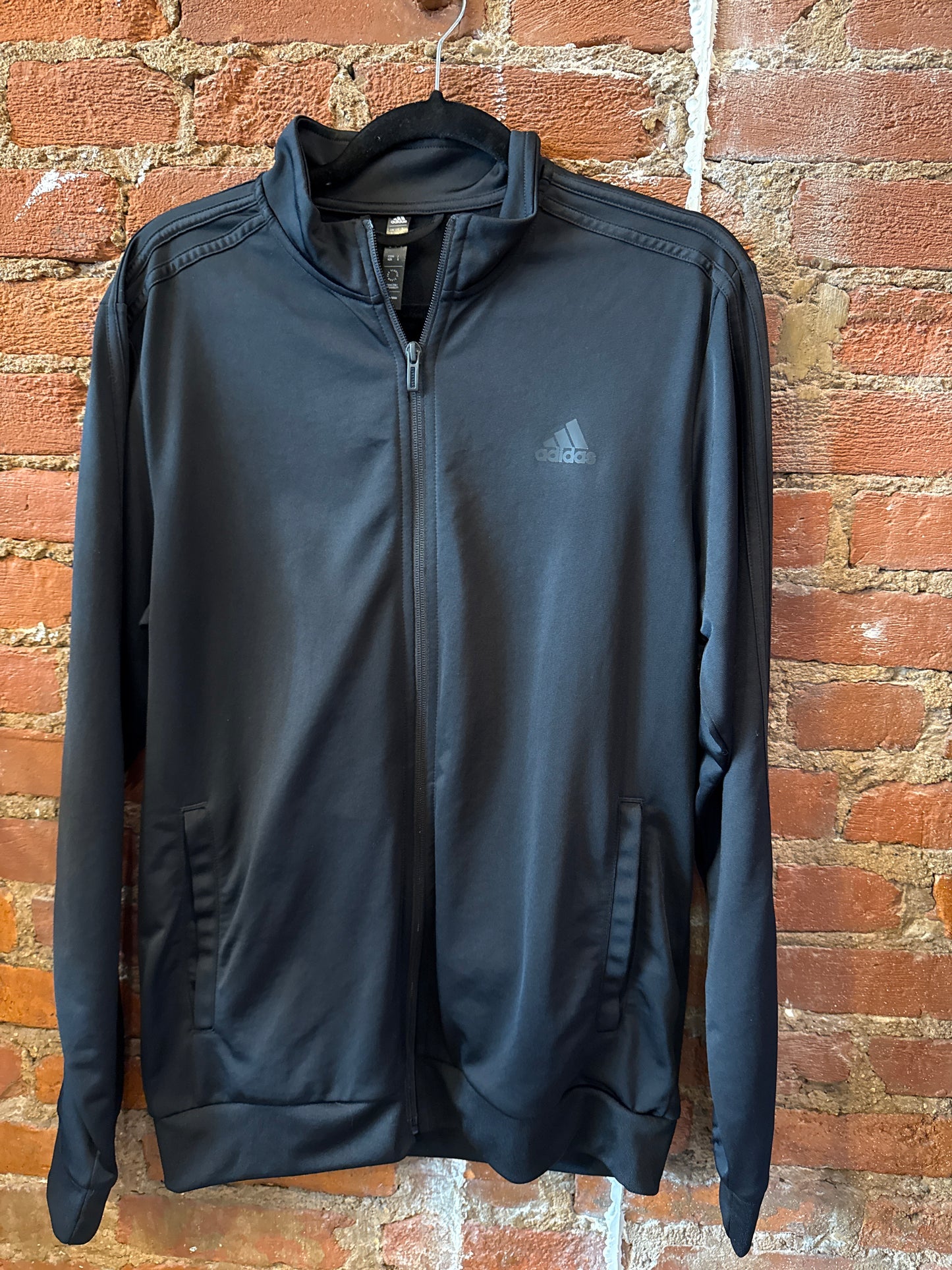Adidas Black Zip Up