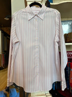 Brooks Brothers Pink Striped Button Up L