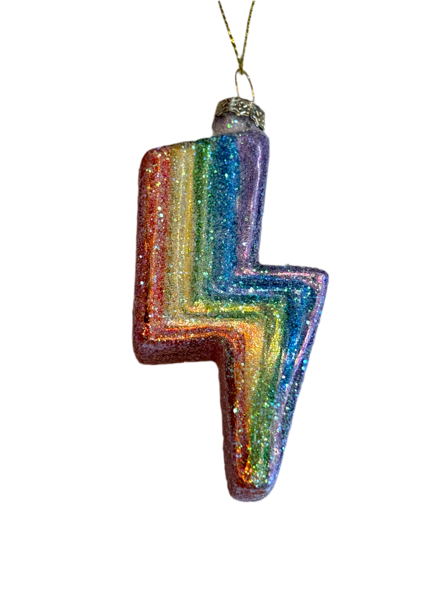 Rainbow Bolt Ornament