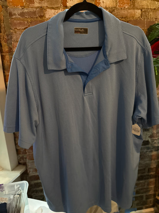 Sky Blue Short Sleeve Polo