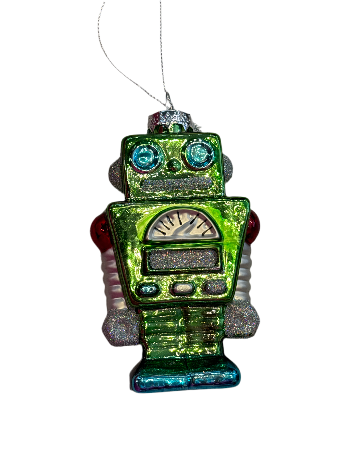 Green Robot Ornament