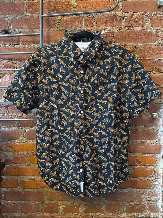 PENGUIN Camp Shirt with Bengal Tigers