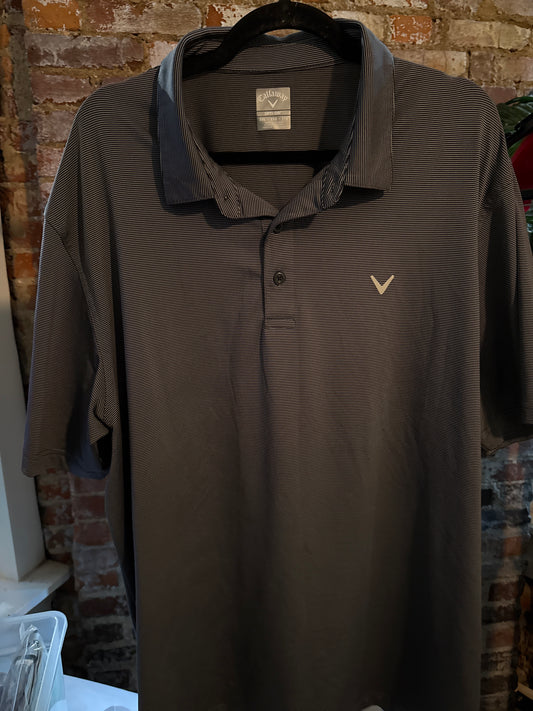 Charcarol Stripe Callaway Polo