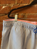 Seersucker Swim Shorts XXL