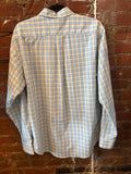 IZOD Yellow & Blue Plaid LS Shirt
