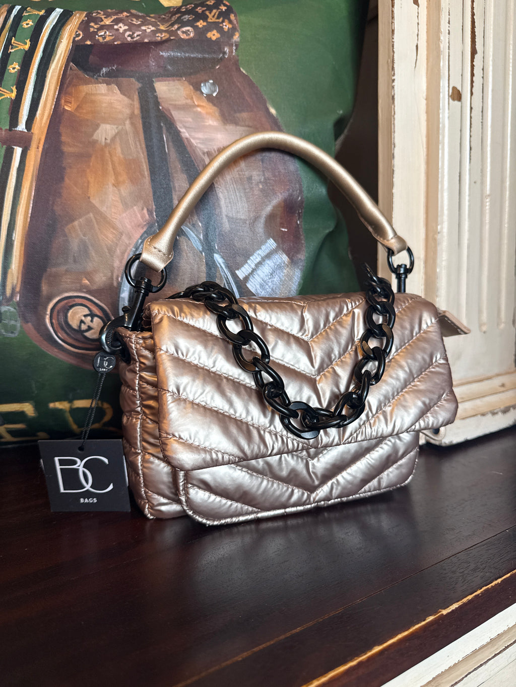 BD Puffer Handbag