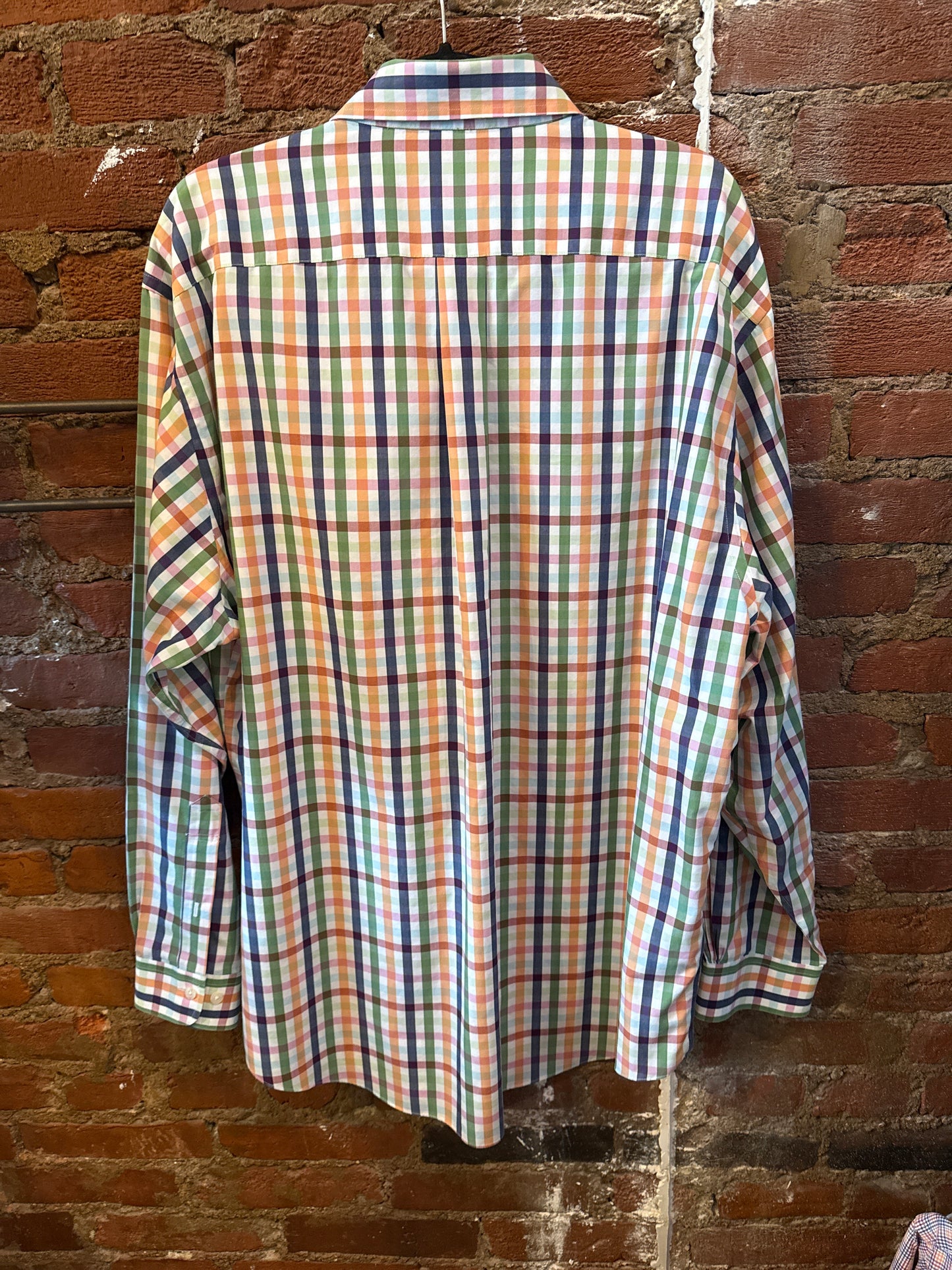 Brooks Brother Summer Plaid Button Up