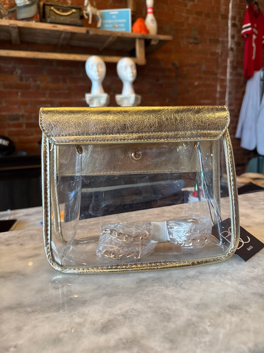 Gold & Clear Handbag