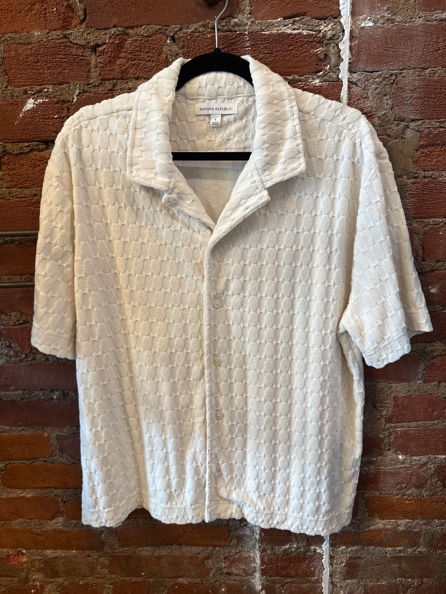 BR Terricloth SS Button Up