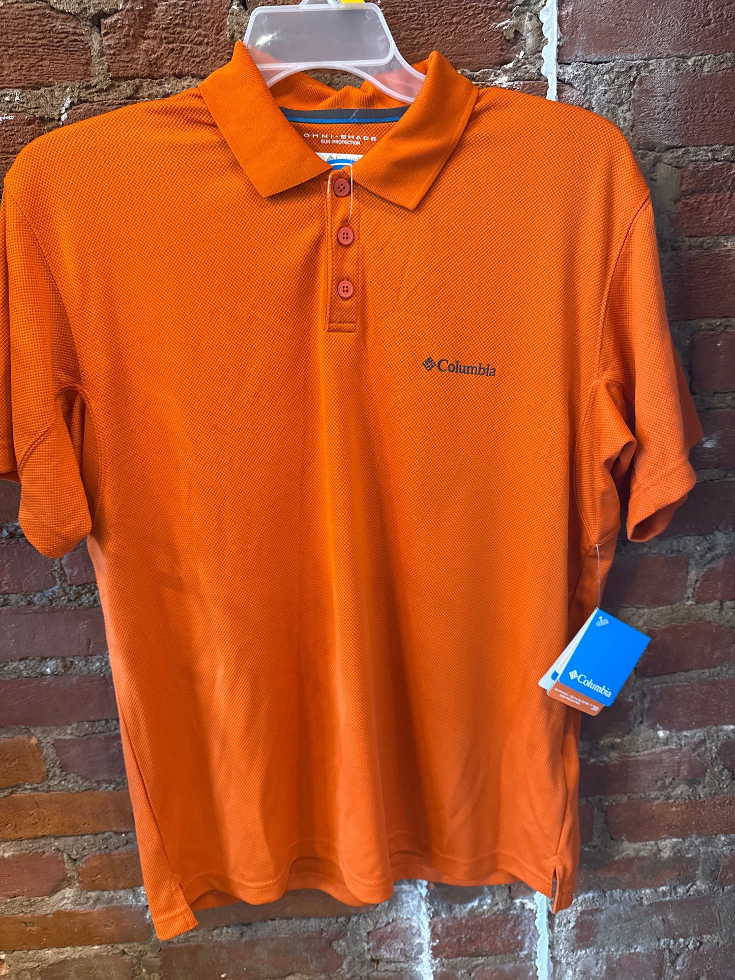 Orange Columbia Polo L