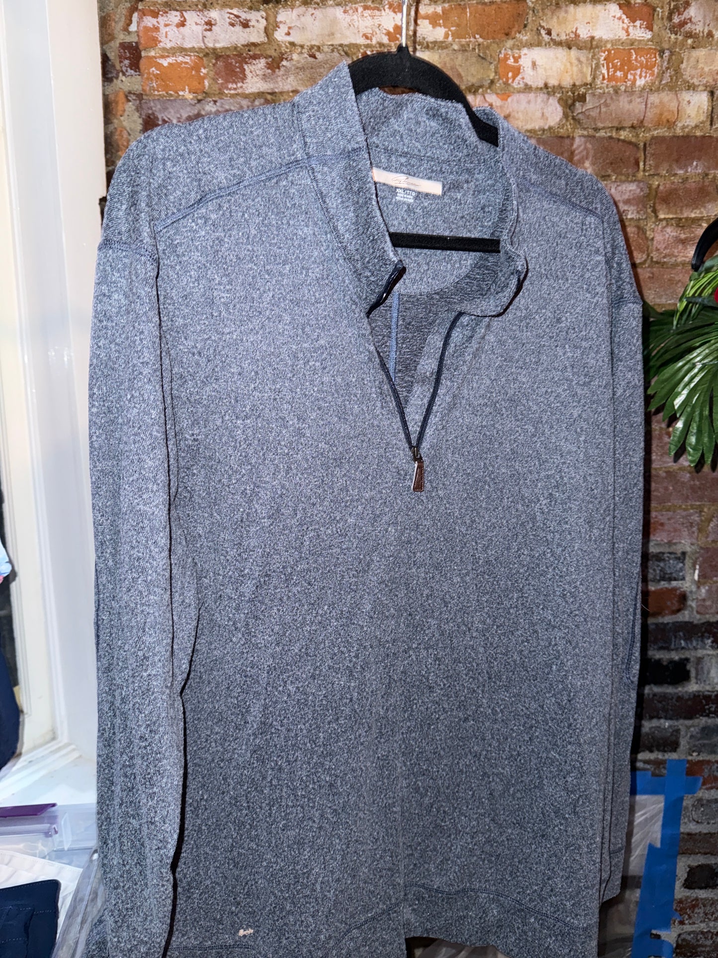 Navy Greg Norman Quarter Zip