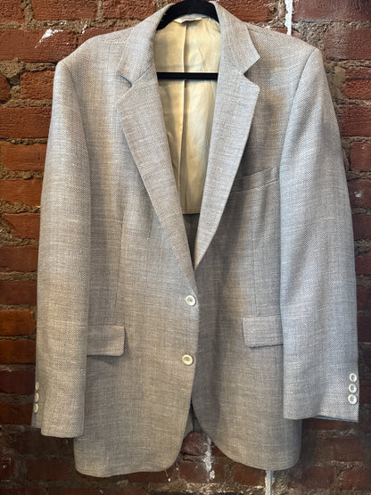 Emilio Duval Herringbone Tan Jacket 44L