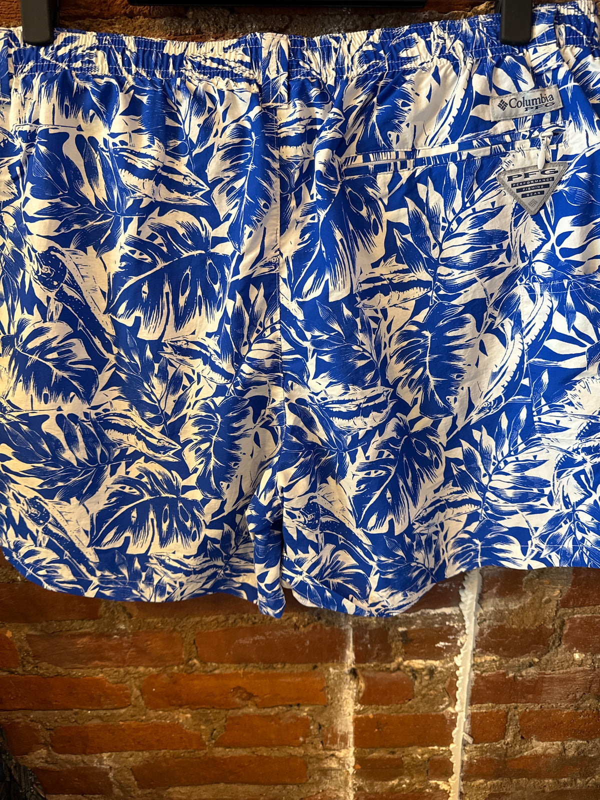 Columbia Blue & White PFG Trunks