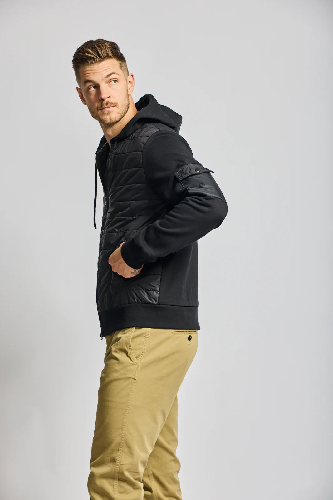 Thomas Quilted Hoodie