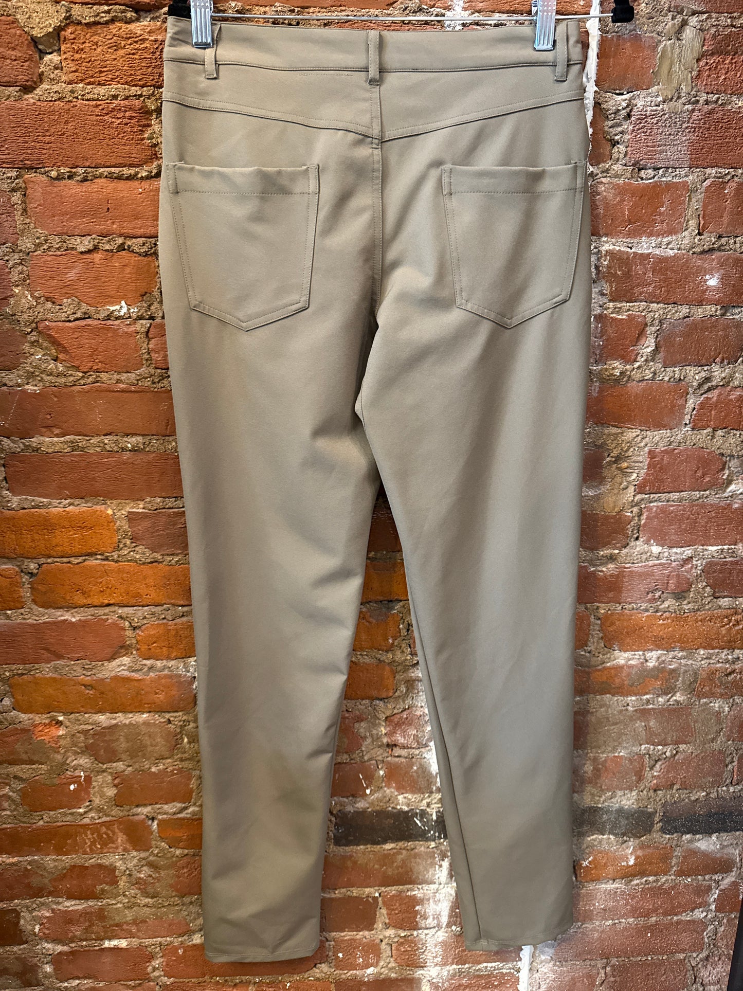 Taupe Slim 5 Pocket Golf Pant