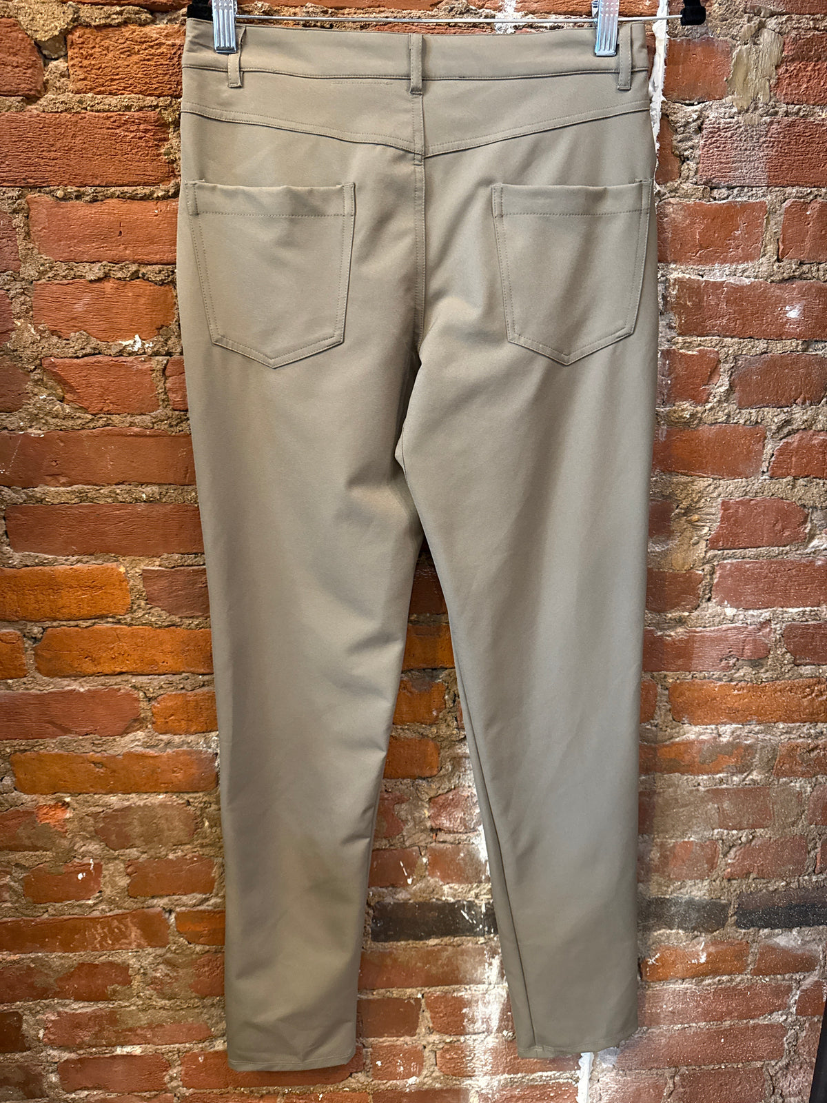 Taupe Slim 5 Pocket Golf Pant