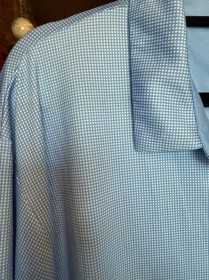 Light Blue Callaway Dot Polo