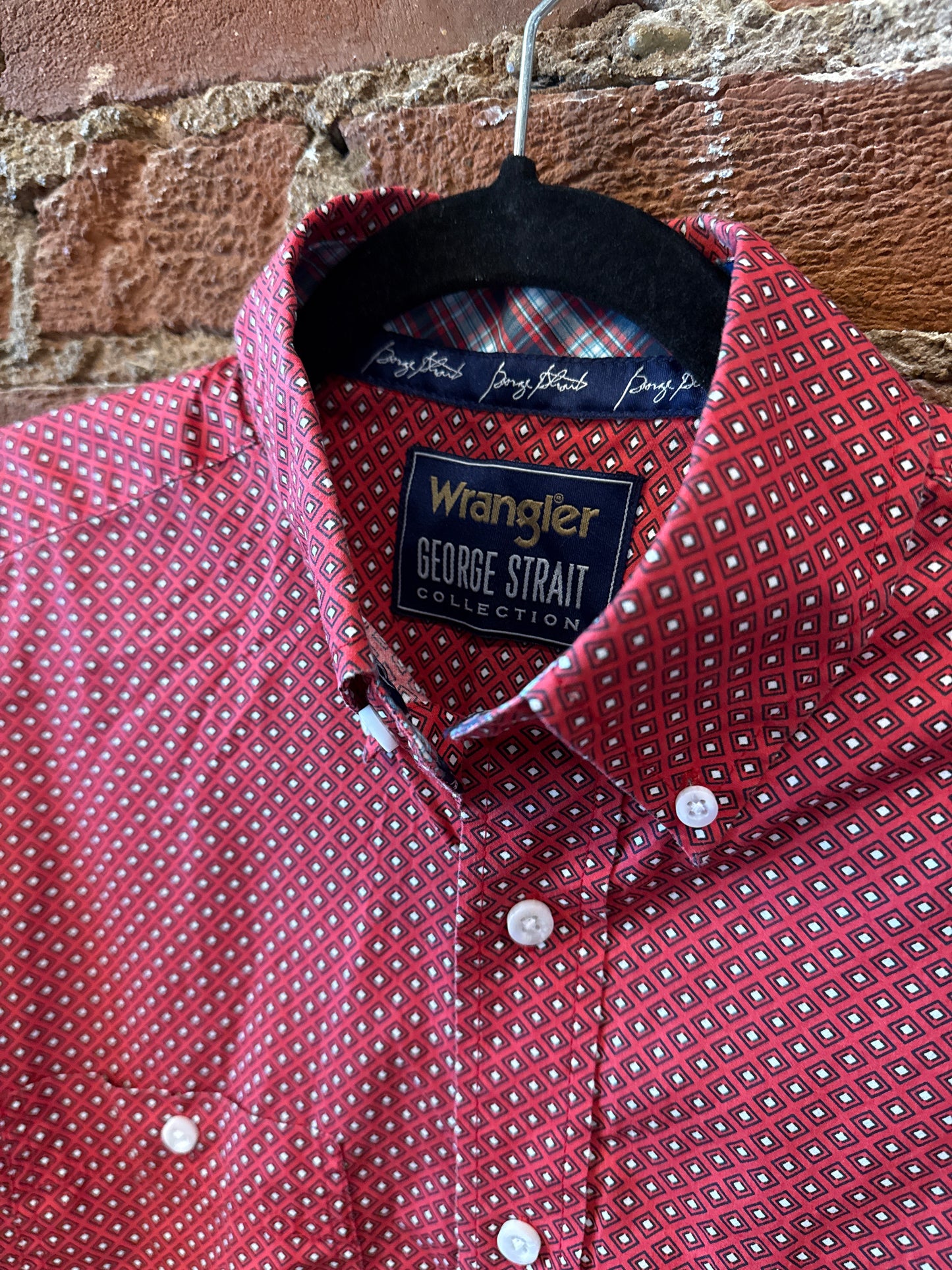 Wangler x George Straight LS Button Up